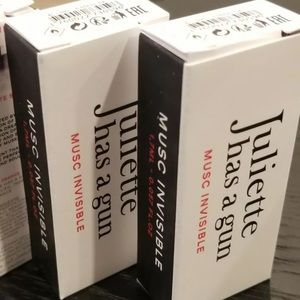 2 x Juliette Has A Gun Musc Invisible 1.7 ml NEW